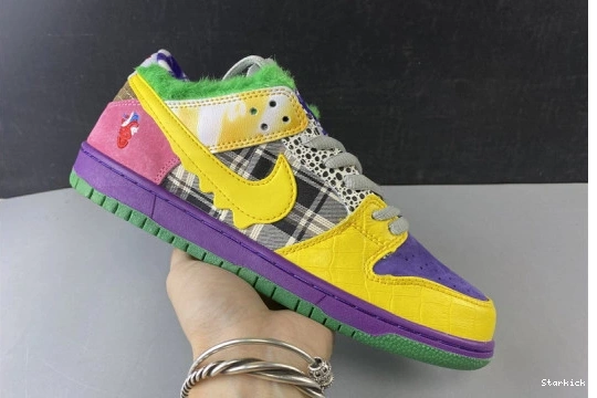 Purple Nike Low 318403-137 Duck Pro Yellow 0217
